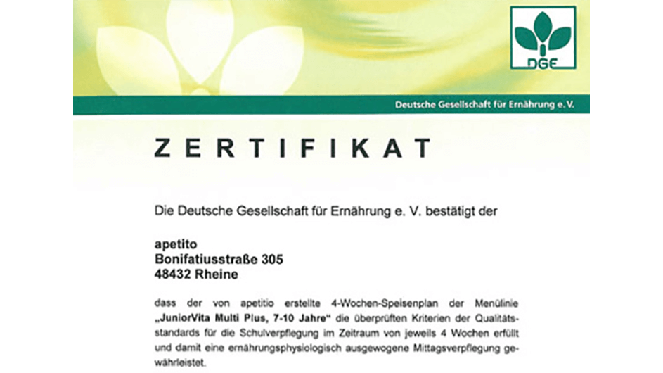 Zertifikat